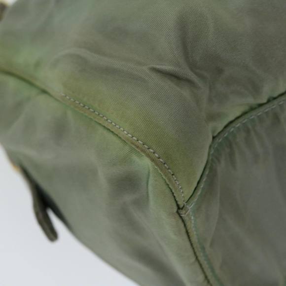 PRADA Chain Shoulder Bag Nylon Khaki Auth 66500 - Picture 16 of 16